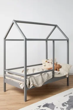Minitude Nordic JAX Juniorseng 70x140, Grå