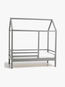 Minitude Nordic JAX Juniorseng m. Madras 70x140, Grå