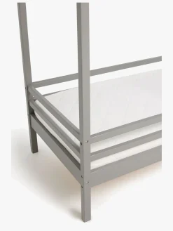 Minitude Nordic Jax Juniorseng med BabyMatex Madras Carpathia 70x140, Grå