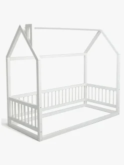 Minitude Nordic Mason Husseng 70x160 + Sengehimmel, Hvid