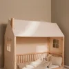 Minitude Nordic Mason Husseng 70x160 & BabyMatex Madras Soft Plus + Sengehimmel, Natur