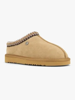 Mjúka Yrsa Varmforede Slip-in-hjemmesko, Chestnut