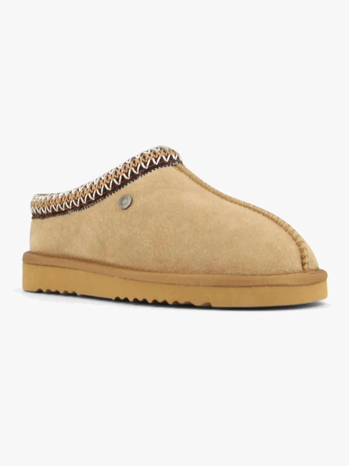 Mjúka Yrsa Varmforede Slip-in-hjemmesko, Chestnut