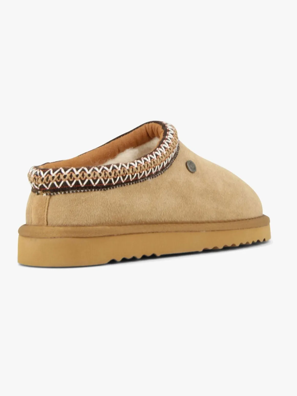 Mjúka Yrsa Varmforede Slip-in-hjemmesko, Chestnut