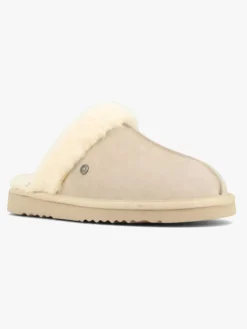 Mjúka Yrsa  Varmforede Slip-in-hjemmesko, Sand