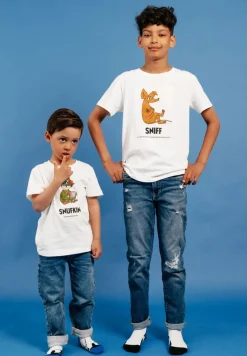 Mumitroldene Karakter Sniff T-shirt, Hvid
