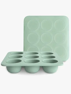 Mushie Fryseform til Babymad, Cambridge Blue