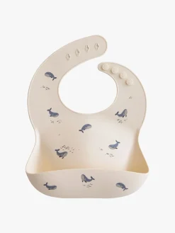 Mushie Hagesmæk Silikone, Whales