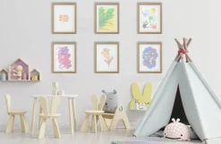 My Little DaVinci Oplukkelig Ramme A4, 50 Ark, Black
