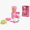 New Born Baby Dukke med Kattedragt 30 cm