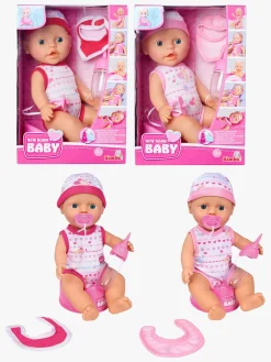 New Born Baby Dukke Spise-Tisse 30 cm Blandet Udvalg