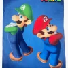 Nintendo Super Mario Fleecetæppe, Blå