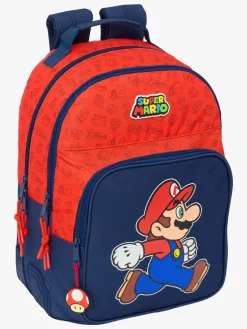Nintendo Super Mario Rygsæk 20L Trick, Rød/Blå
