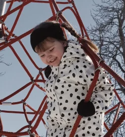 Nordbjørn Asperö Foret Regnsæt, Dots Black