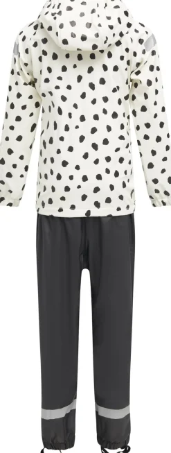 Nordbjørn Asperö Foret Regnsæt, Dots Black