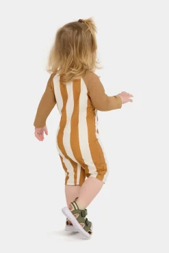 Nordbjörn Hönö UV-Dragt, Brown Stripe