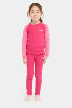 Nordbjørn Icicle Skiundertøj Merinould, Magenta