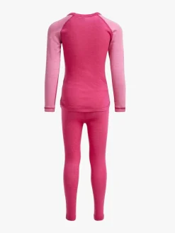 Nordbjørn Icicle Skiundertøj Merinould, Magenta