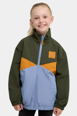 Nordbjörn Kolabacken  Vind- og vandafvisende Jakke, Deep Depths/ Stonewash/ Inca Gold