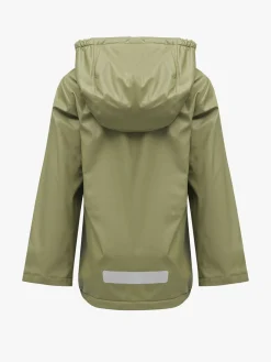 Nordbjørn Marstrand Foret Regnjakke, Olive Green