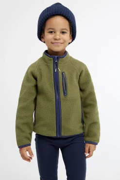 Nordbjørn Mollösund Fleecetrøje, Olive Green