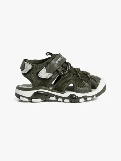 Nordbjørn Safari Blinkesandaler, Green Khaki
