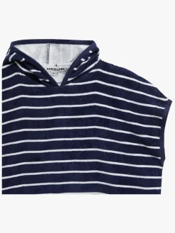 Nordbjørn Skrea Badeponcho, Navy Stripe