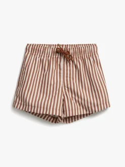 Nordbjørn Solarino Badebukser, Brown Stripe