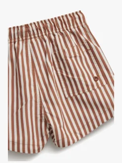 Nordbjørn Solarino Badebukser, Brown Stripe