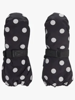 Nordbjørn Stalon Vanter, Black/Silver Dots