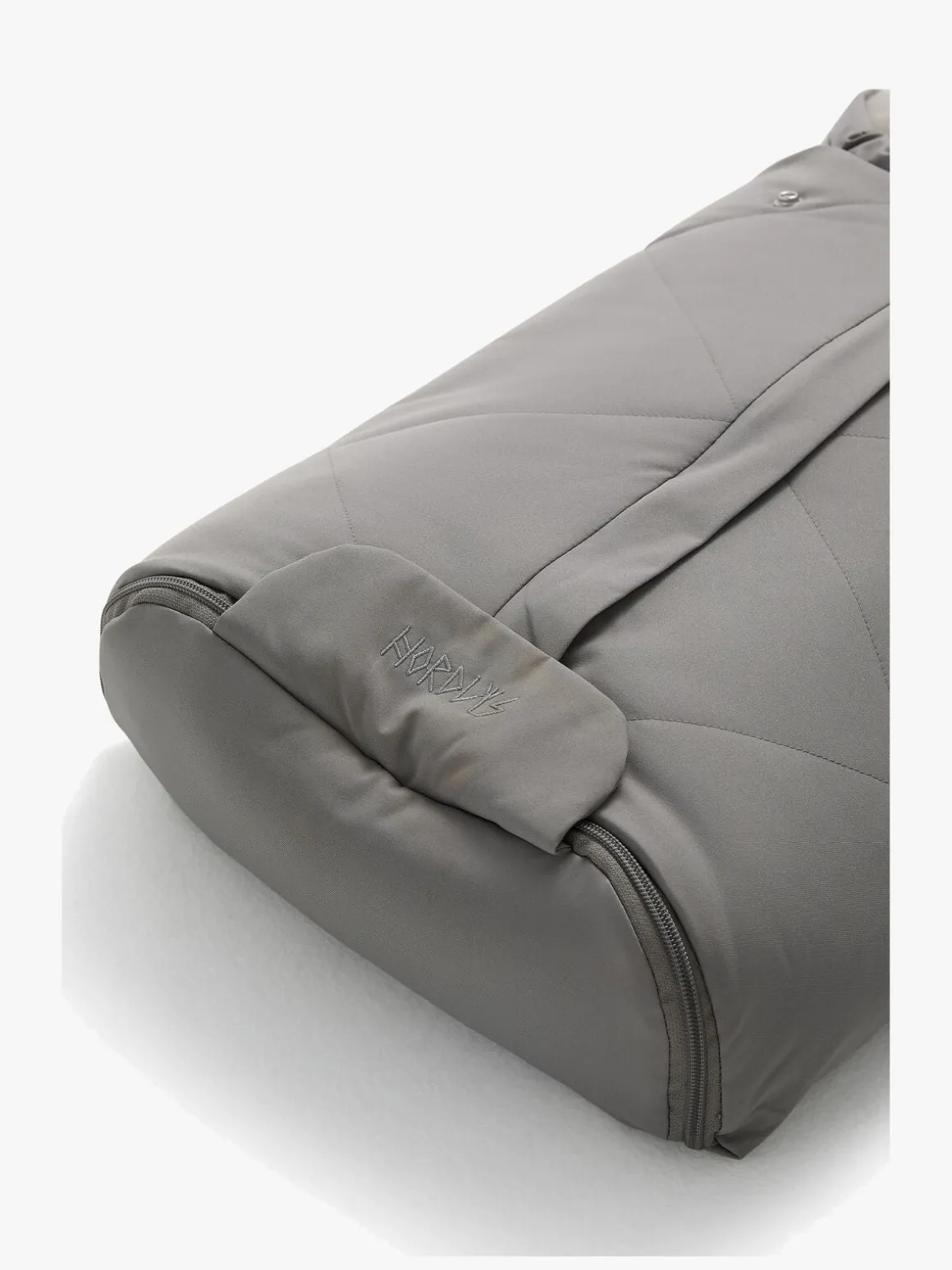 Nordlys Fenya Mini Lammeskindskørepose, Greige