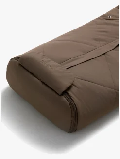 Nordlys Thyra Lammeskindskørepose, Valnød/Beige