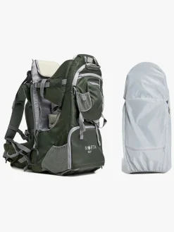 North 13.5 Adventure Plus Bærestol inkl Regnslag, Forest Green
