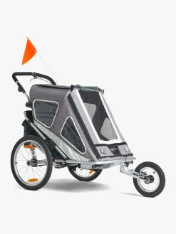 North 13.5 Speeder 2 Cykelanhænger, Grey