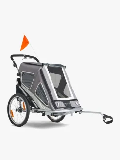 North 13.5 Speeder 2 Cykelanhænger, Grey