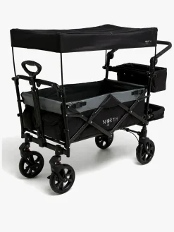 North 13.5 Transporter Trækvogn, Black/Grey