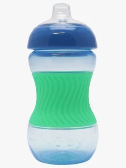 Nuby Mini Easy Grip Tudekop, Blå/Grøn