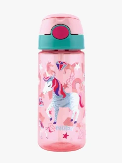Nuby Soft Straw Push Drikkedunk Enhjørning 540 ml, Pink