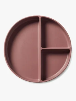 nuuroo Mingo Opdelt Tallerken Silikone, Mahogany