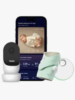 Owlet Dream Sock Babyalarm inkl. Owlet Cam 2, Mint