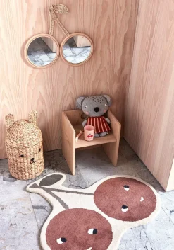 OYOY Cherry Rattan Spejl, Nature