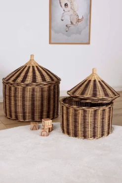 OYOY Cirkus Opbevaringskurv, Nutmeg