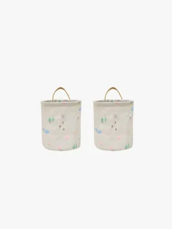 OYOY Deer & Duck Opbevaringskurve Small 2-pak