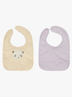 OYOY Lun Lun Panda Hagesmæk 2-pak, Vanilla/Lavender