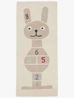 OYOY Mini Kanin Hopscotch Gulvtæppe 75x180, Clay
