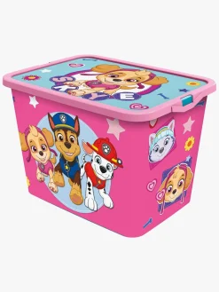 Paw Patrol Opbevaringskasser Sæt 23l & 7l, Pink