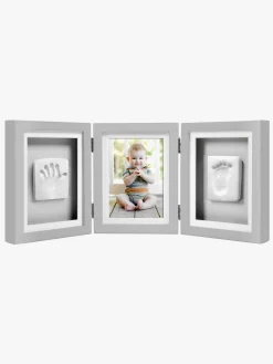 Pearhead Babyprints Deluxe Ramme, Grå