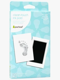 Pearhead Clean-Touch Fod- & Håndaftryk, Sort