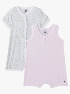 Petit Bateau Jumpsuits, Grå/Lyserød