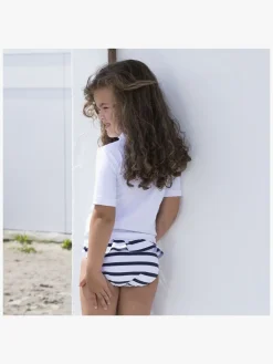 Petit Crabe Zoe Bikinitrusser 3-pak, Blå/Hvid